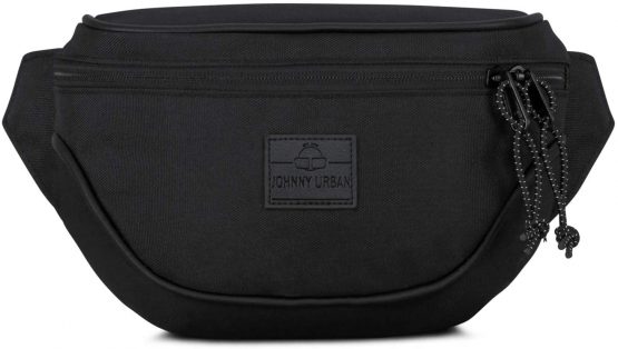 Bum Bag Fanny Pack Women & Men Grey - JOHNNY URBAN "Ben" Hip Bag Made of Recycled PET Bottles for Festivals & Sports - Hipster Belt Bag Crossbody Bumbag Waist Pack Travel Carrier Water-Repellent