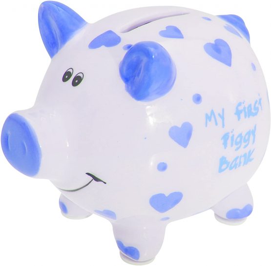 Lesser Pavey Boys/Girls My First Piggy Bank (One Size) (Pink) - Image 3