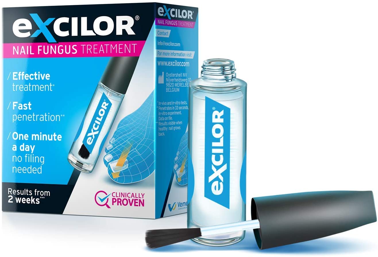 Excilor Fungal Nail Infection Treatment, Translucent, 3.3 ml (Pack of 1)