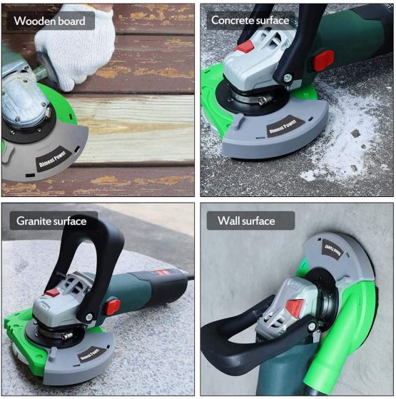 Diment Power Universal Surface Grinding Dust Shroud for Angle Grinder 115mm / 125mm - Image 2