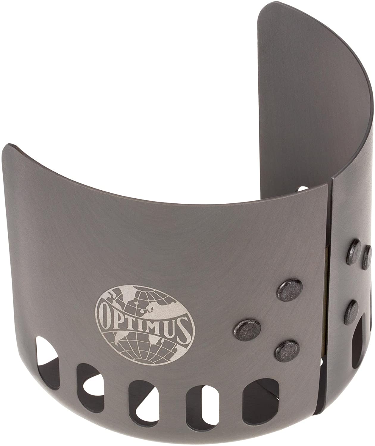 OPTIMUS Clip-on Wind protection for gas cartridges, Silver