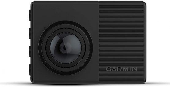 Garmin Dash Cam 66W GPS-Enabled with 2-inch Display, Voice Command, Extra-wide 180-degree Field of View and Recording in 1440p HD Video