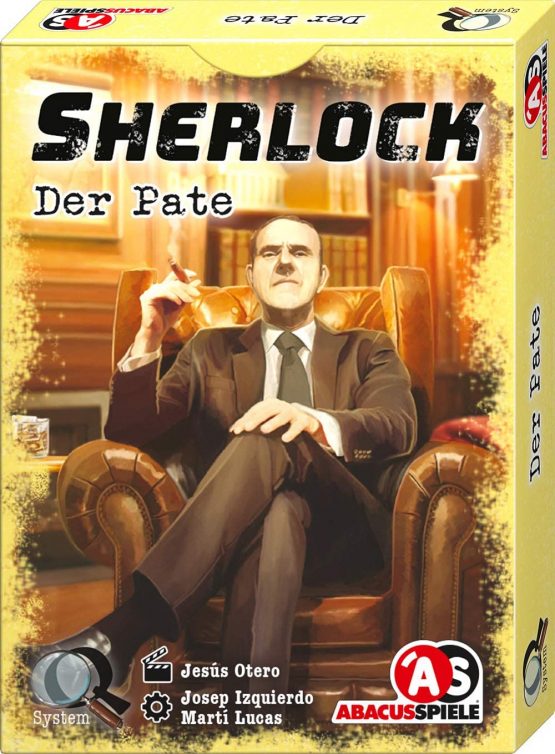 ABACUSSPIELE 48194 Sherlock The Godfather Card Game