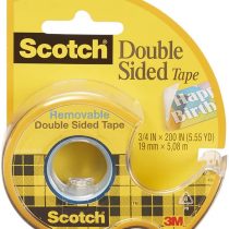3M Scotch Removable Double Sided Tape.75"X200"