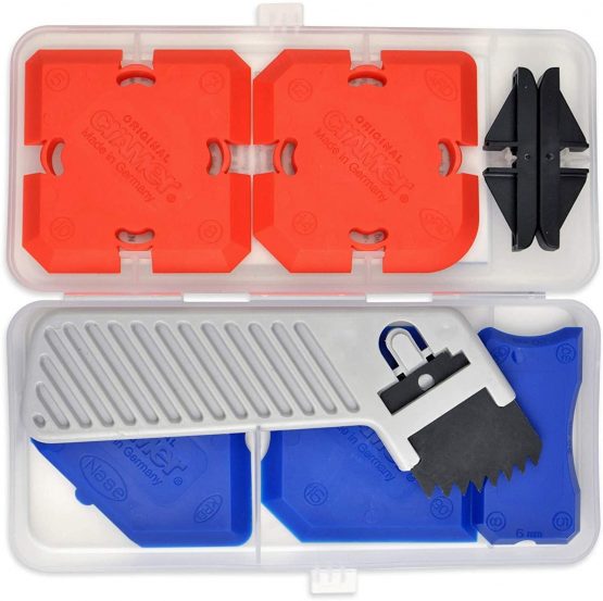 Cramer 40407EN Silicone Profiling Kit 7 – Professional Silicone Tool Kit with Sealant Finishing Tools and Caulk Removal Tools – Easy Silicone caulking with Guides - Image 2