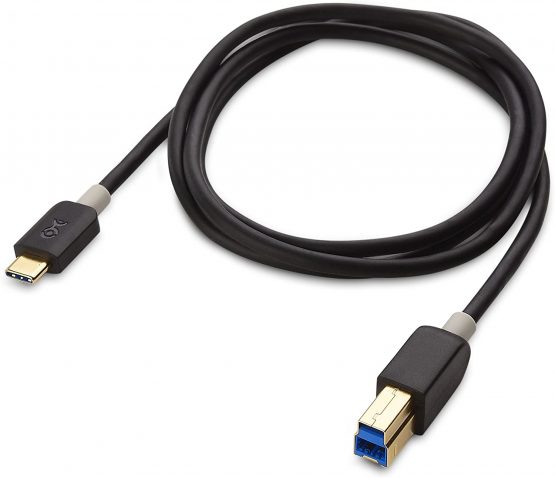 Cable Matters USB C to USB B Cable (USB C to B/USB-C to USB B Cable) in Black 1m - Image 2