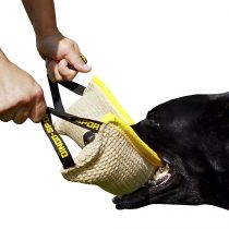 Dingo Jute Bite Tug With Two Extra Strong Handles For Tug Of War Play Dog Bite Training 10553