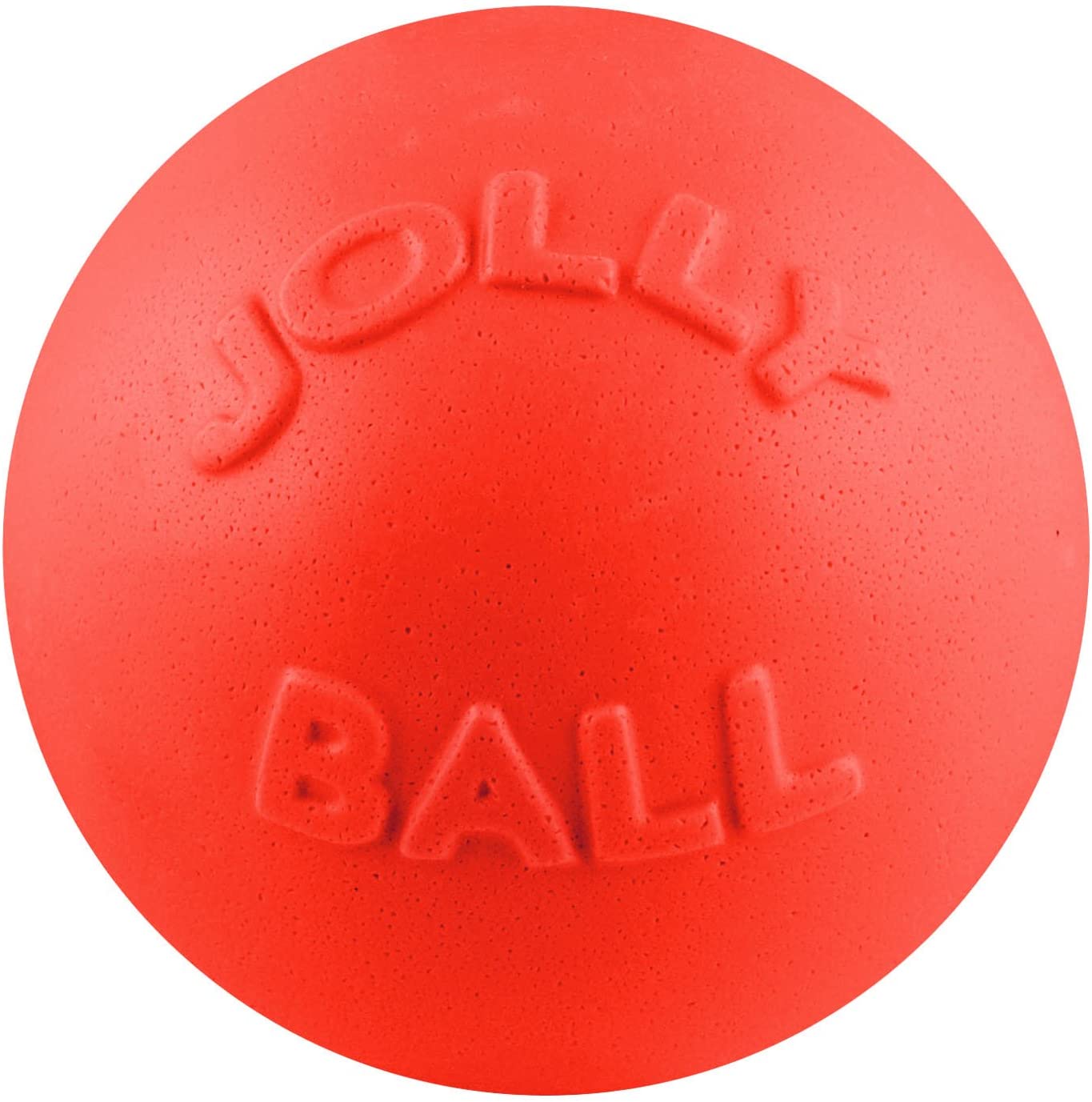 Jolly Pets Bounce-N Play Dog Toy, 15 cm, Orange, Red, 6 Inches/Medium