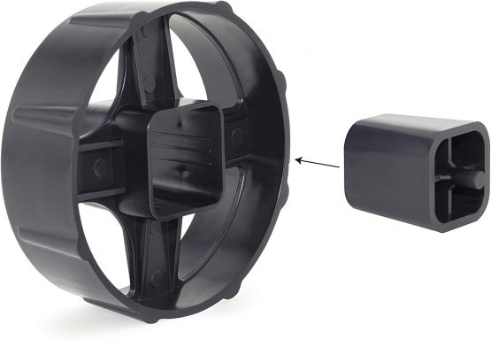 Rapesco 1584 Replacement Tape Dispenser Core and Wheel - Image 2