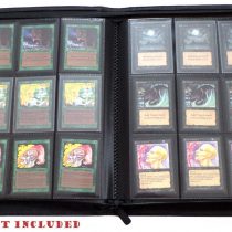 Docsmagic Premium Pro-Player 4-Pocket Zip-Album Dark Green - 160 Card Binder - MTG - PKM - YGO