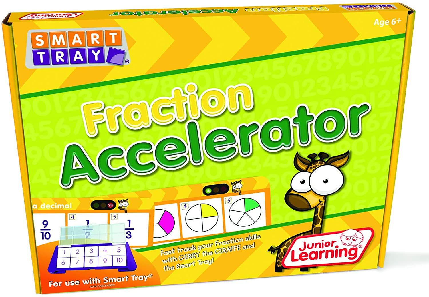 Junior Learning JL117 Fraction Accelerator, Yellow