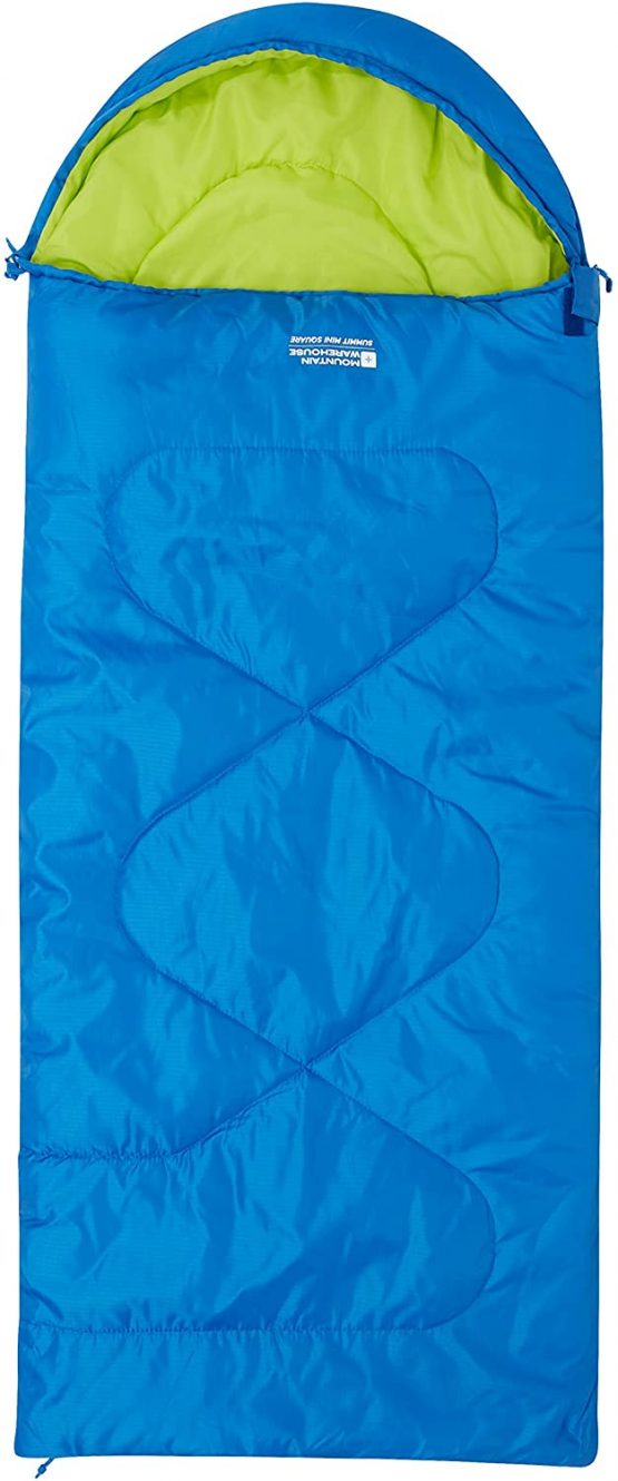 Mountain Warehouse Summit Mini Square Sleeping Bag - 2/3 Season, Lightweight, Inner Pocket - Image 3