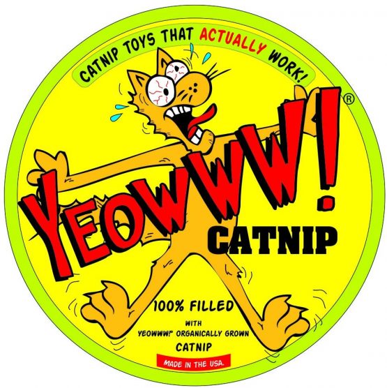 YEOWWW organic very strong crinkle catnip cat toy (1 x Blue L6cm H 7cm) - Image 4