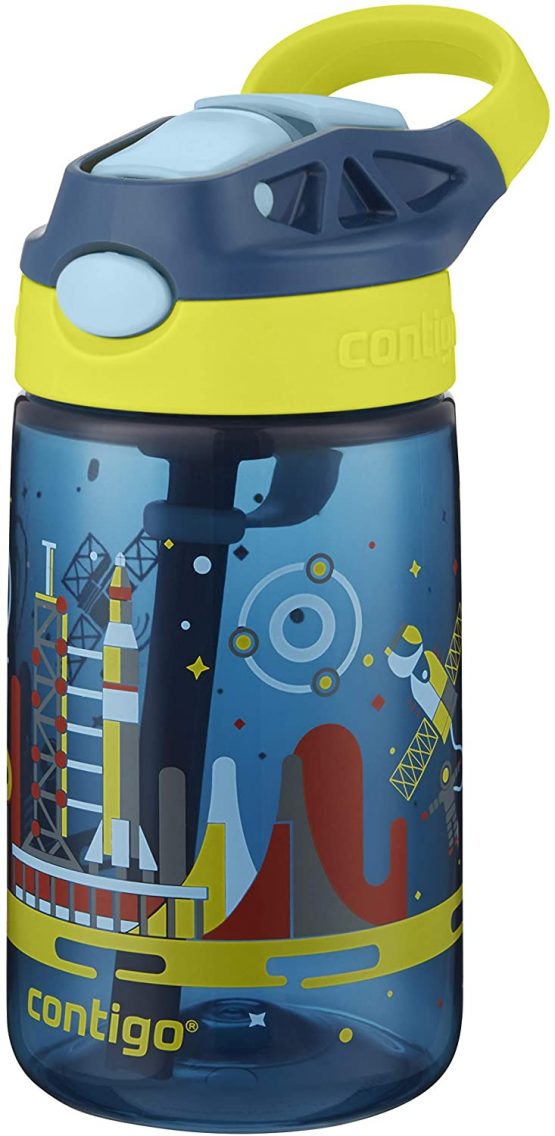 Contigo Gizmo Flip Autospout Kids Water Bottle with Flip Straw - Image 2