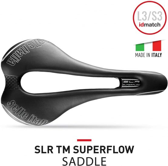 Selle Italia SLR Tm Superflow Manganese Bike Saddle