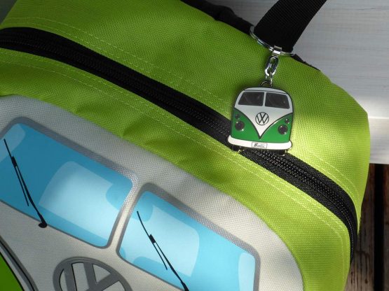 Brisa VW Collection - Volkswagen Hippie Bus T1 Camper Van Key Ring Chain in Embossed Gift Tin, Gift Idea/Fan Souvenir/Retro Vintage Product (Enamel/Chrome) - Image 4