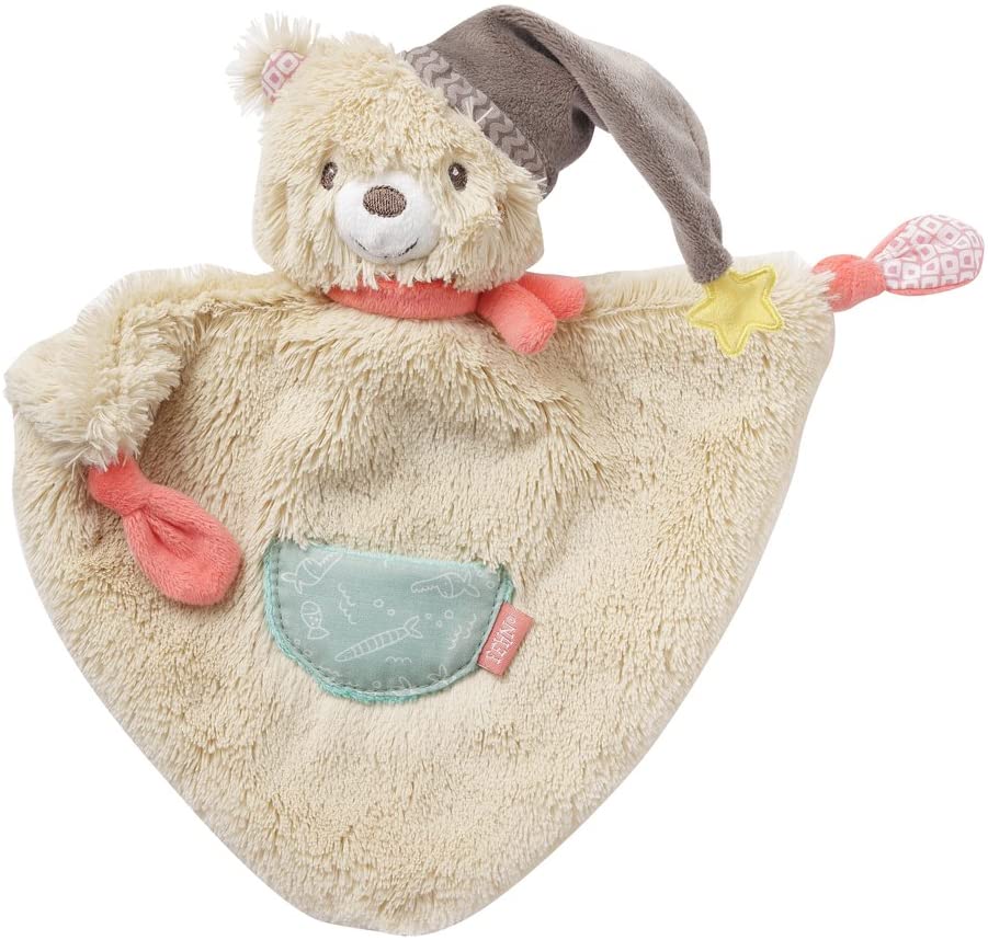Fehn 060140 Comforter (Small), Bear Bruno, 1 Stück (1er Pack)