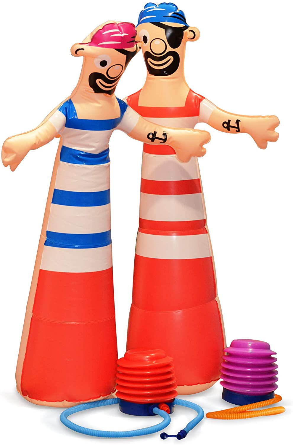 TOMY Pump Up Pirate Children's Action Board Game, Family & Preschool Kids Game, Action Game for Children 4, 5, 6, 7 - Image 2