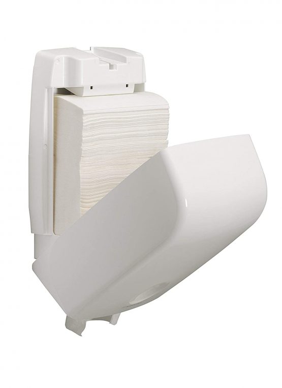 Aquarius Folded Hand Towel Dispenser 6945-1 x White Paper Towel Dispenser - Image 3
