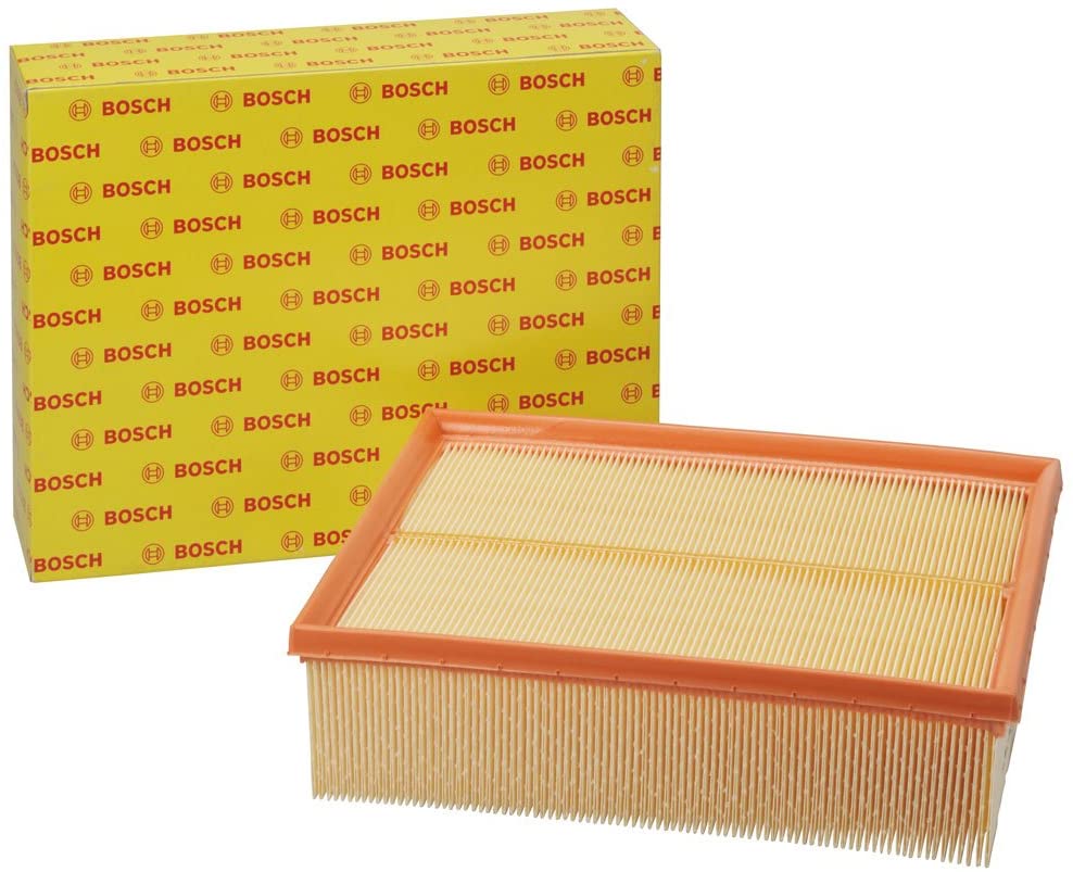 Bosch S3055 Car Air Filter - Separates Particles from the Air Intake - Moisture-resistant plus High Tensile Strength