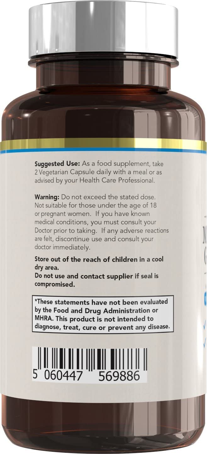 GH Magnesium Glycinate - 250mg Magnesium Bisglycinate per Serving - 120 Glycinate Supplements, 120 count (Pack of 1) - Image 4
