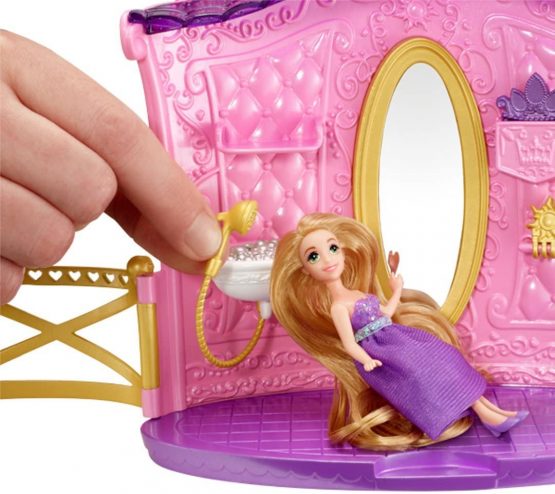 Mattel BDJ57 Disney Pr. Shimmer Style Salon Dressing Doll Accessories - Image 3