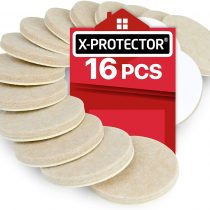Felt Pads for Furniture FEET X-PROTECTOR 16 PCS 50 mm - Furniture Pads - Floor Protectors for Furniture – Premium Felt Pads Thick 5 mm – Felt Furniture Sliders. Protect Your Wood Floors!