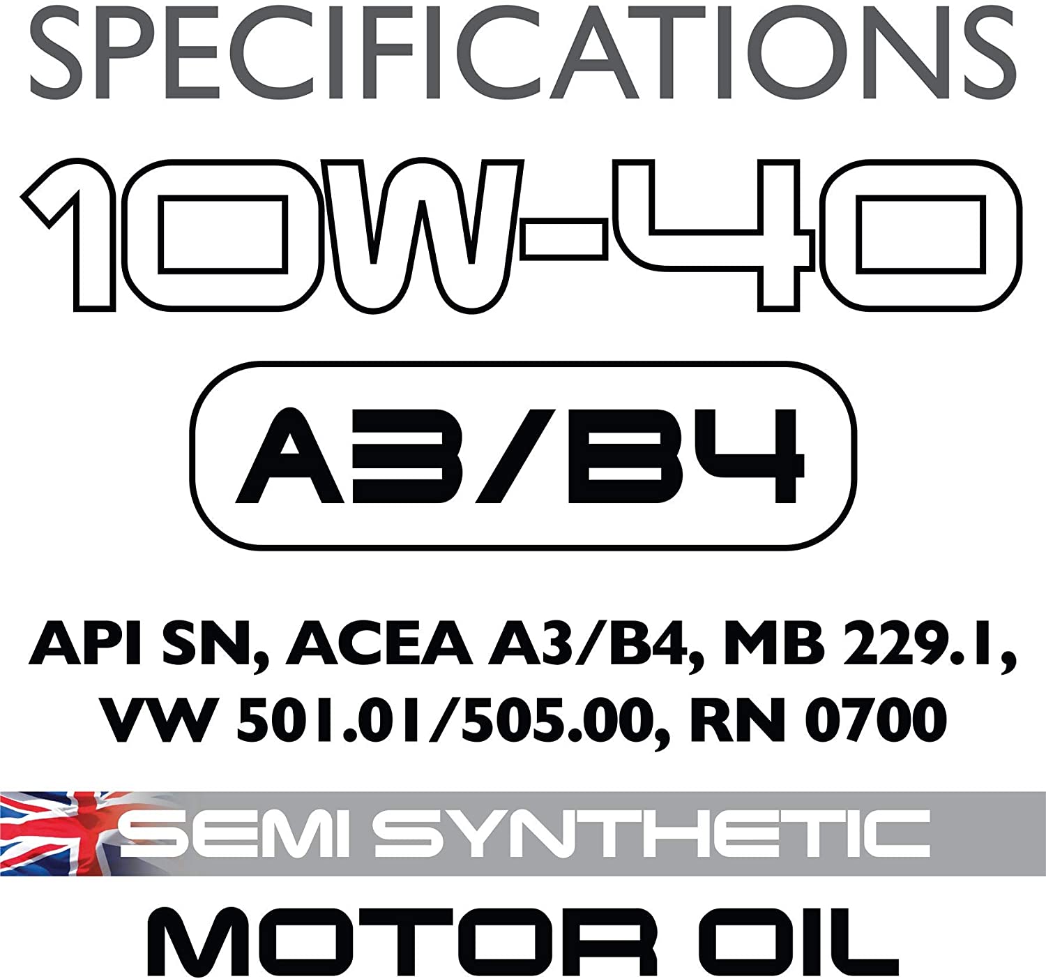 Carlube XAJ010 10W-40 Semi-Synthetic 1L Engine Oil - Image 2