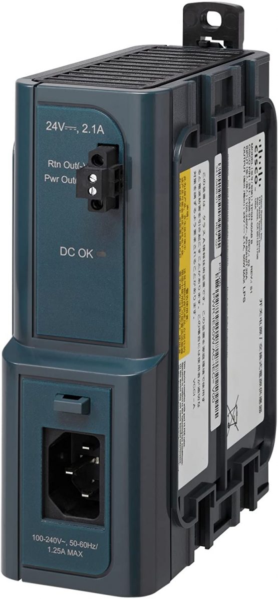 CISCO SYSTEMS PWR-IE50W-AC= Cisco Expansion Power Module - Power supply (DIN rail mountable) - AC 110-220/ DC 88-300 V - for P/N: IE-3000-4TC-E IE-3000-4TC-E-INT IE-3000-4TC-RF IE-3000-8TC-E IE-3000