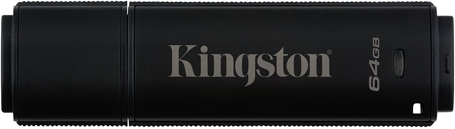 Kingston 64 GB USB 3.0 DataTraveler 4000 G2 Management Ready Encrypted Flash Drive, Black - Image 4