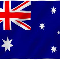 Australia Flag 3x5 Foot - Vivid Color and UV Fade Resistant - Canvas Header and Double Stitched - Australian National Flags Polyester with Brass Grommets 3 X 5 Ft