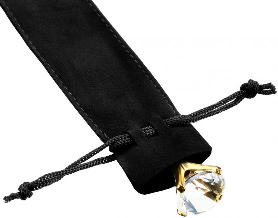 50 Pieces Pen Pouch Velvet Drawstring Pen Bag Velvet Case Pencil Bag for Pen and Pencil (Black) - Image 4