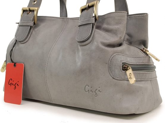 GIGI - Women's Leather Top Handle Handbag/Shoulder Bag - OTHELLO 6165 - Image 3