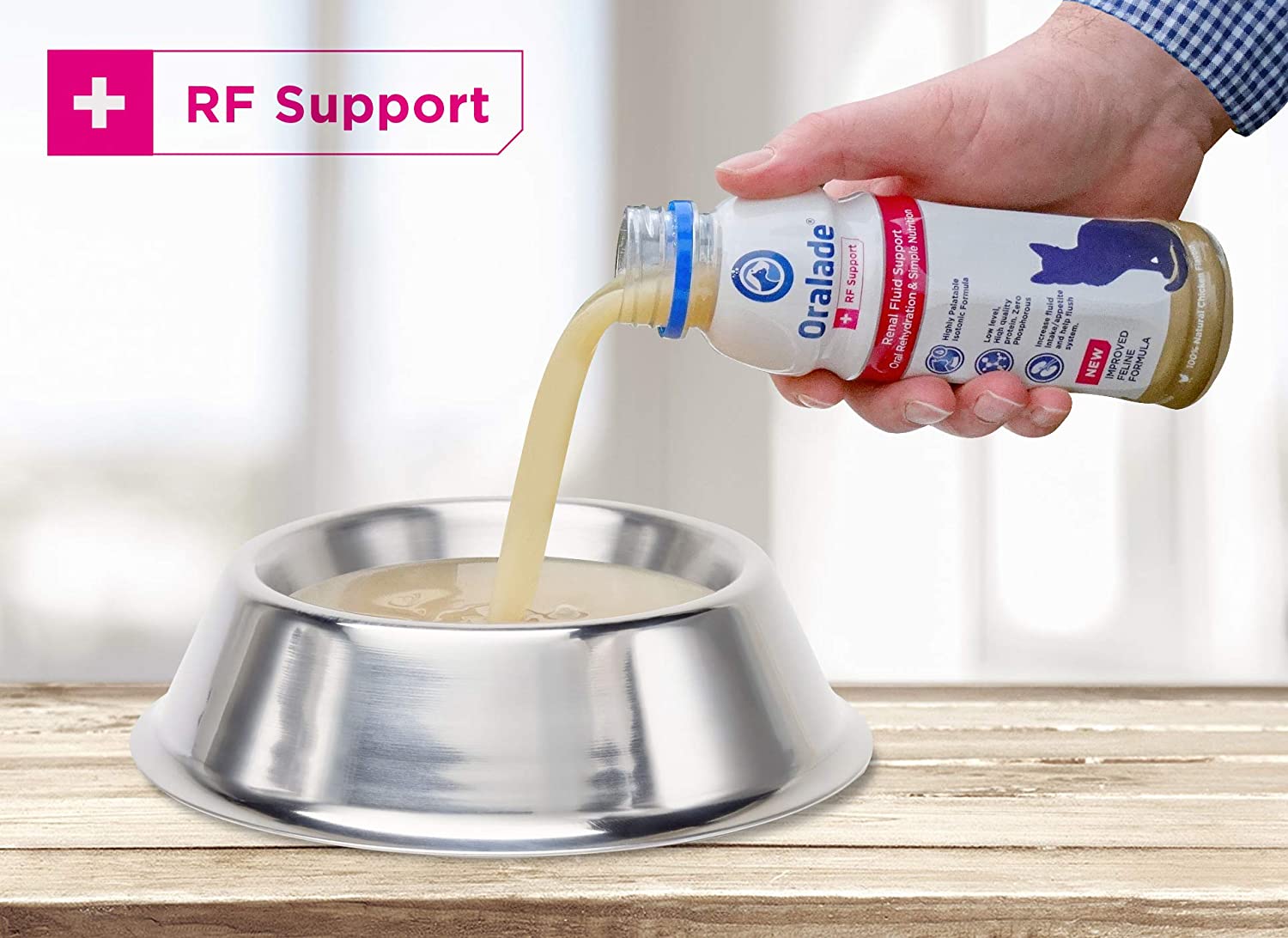 Oralade, Advanced RF+, Oral Rehydration Support for Cats, Fast Acting Isotonic Formula, Kidney and Urinary Support - Image 2