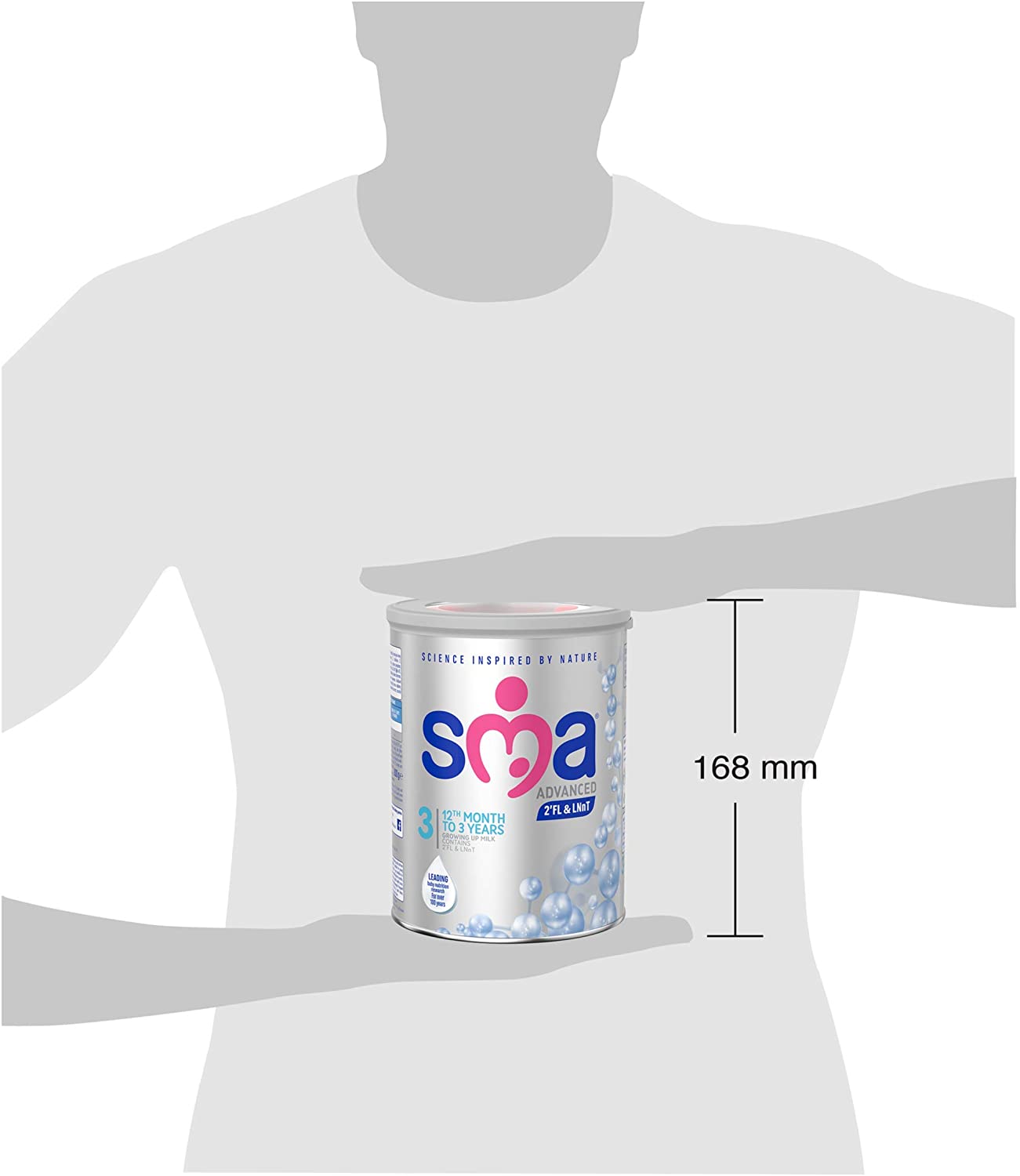 SMA Advanced 3 Growing Up Baby Milk Powder, 1-3 years, 800g (Pack of 1), 800 g (Pack of 1) - Image 3