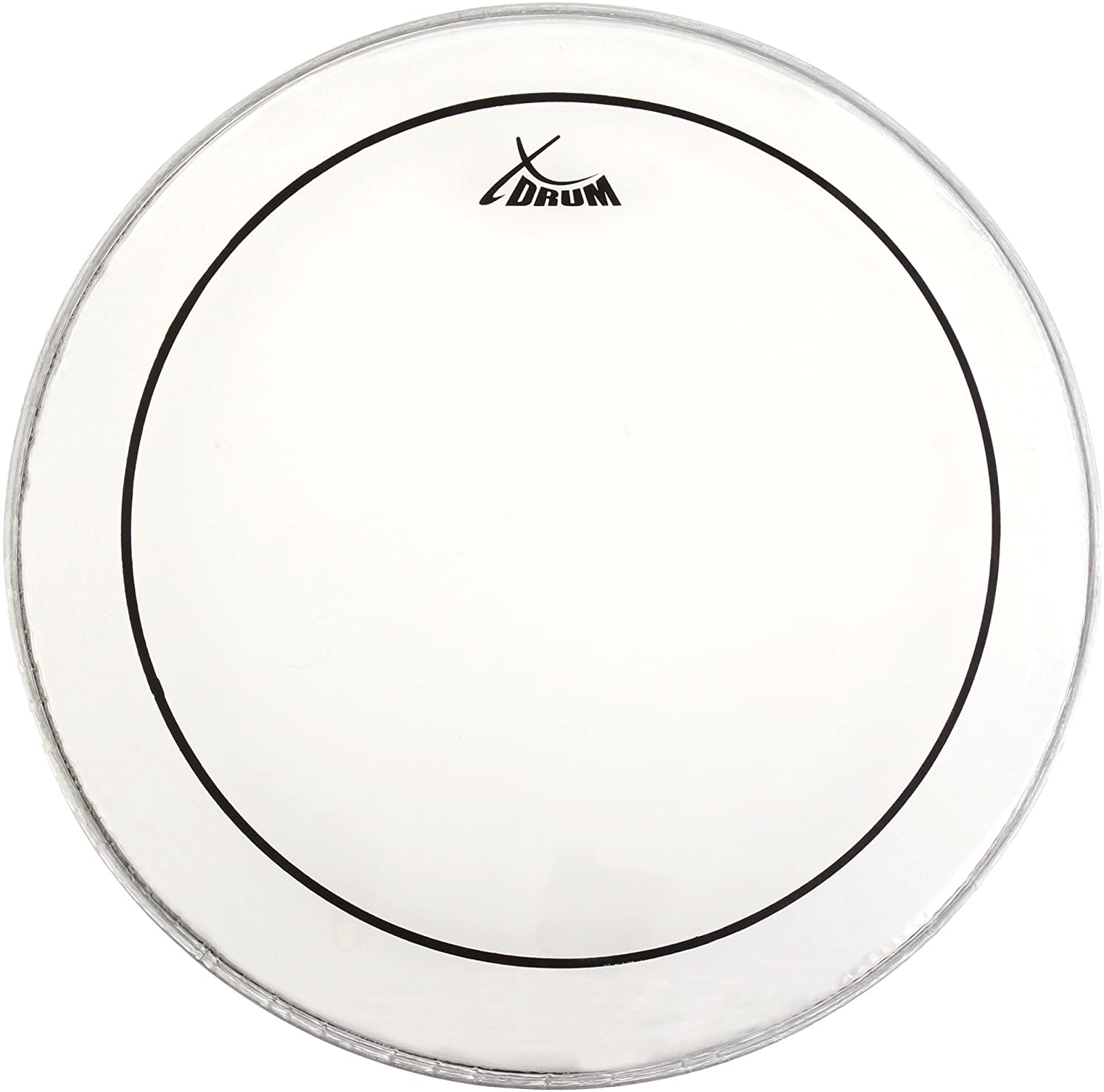 XDrum Oil Hydraulic Drum Head 14 Inch, transparent, 14 Zoll