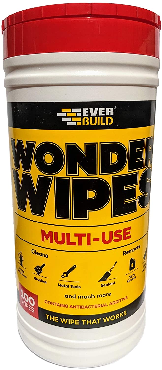 SIKA, Wonder Wipes Multi-Use Cleaning Wipes for the Building Trade, Specially Formulated to Clean Hands, Tools and Surfaces - Image 2