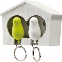 Qualy Wall Key Holder Sparrow Green
