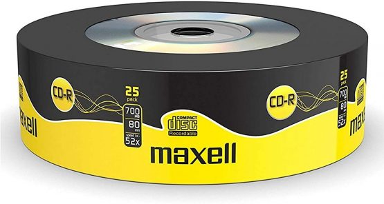 Maxell CD-R 25 Blank Discs 700MB Extra Protection