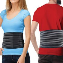 Hernia Belt for Men and Women - Abdominal Binder for Umbilical Hernias & Navel Belly Button Hernias with Compression Pad for Hernia Support and Stomach Hernia Brace Pain Relief (XXL - 52" to 62")