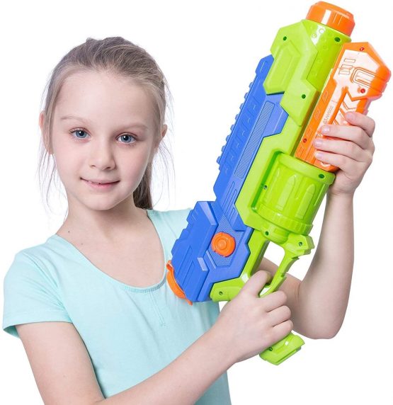 JOYIN 2 Pack Water Pistol Guns High Capacity Water Super Soaker Blaster Squirt Gun Swimming Pool Beach Sand Water Fighting Toy - Image 4