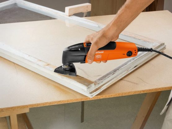 Fein 63806129220 Triangle Shaped Unperforated Sanding Pad, Colour Coded - Image 2