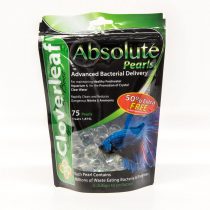 Cloverleaf ABPAQ75 Absolute Aquarium & Small Pond Pearls, Clear