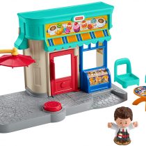 Fisher-Price GNC60 Little People Café Bakery, Multi-Colour