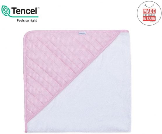 Cambrass Towel Cap, 80 x 80 cm, Pic Pink - Image 3