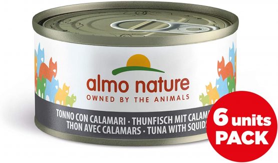 Almo Nature Mega Pack - Tuna with Squids 6 x 70g Cans