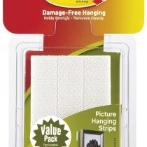 Command Large Picture-Hanging Strips, White, 12-Strip by Command