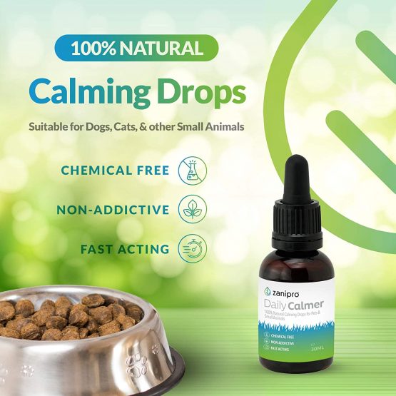 Zanipro® Cat Calming Drops 30ml - 100% Natural UK Made - Calming Supplement Helps Relieve Behavioural Issues At Home & On The Move - Nervous System Safe - Aids Cats - Image 3