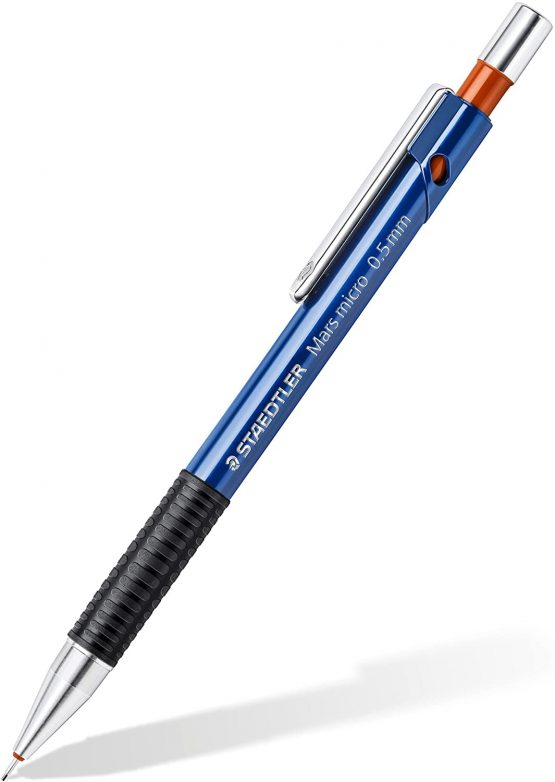 Mars Micro 775 Mechanical Pencil 0.5 mm and Eraser 526 53 Blister Pack - Image 2