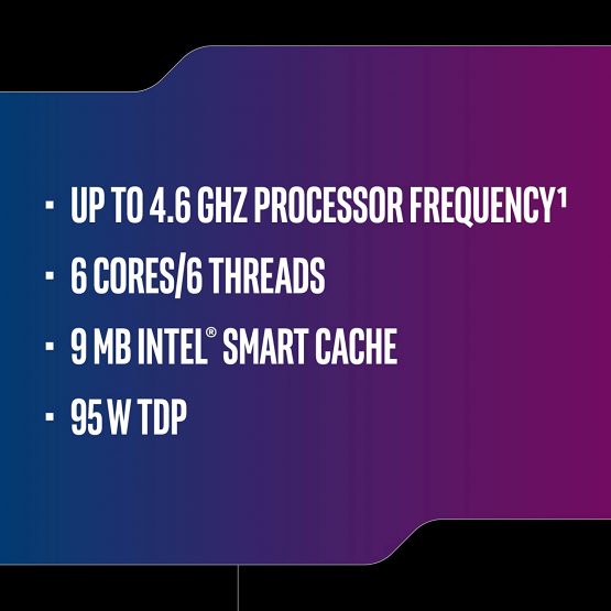 Intel CORE I5-9600K 3.7 GHZ SKT1151 9MB CACHE BOXED - BX80684I59600K (Components > Processors CPU) - Image 3